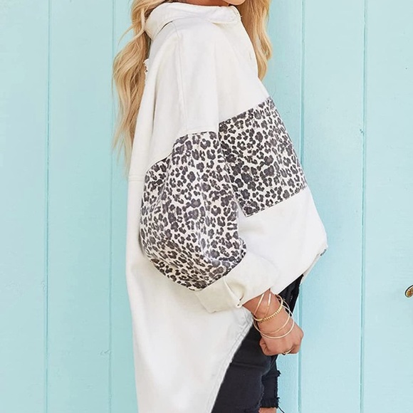 Cheetah button down - Picture 3 of 3